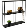 Saladin vegghylle 2x2 - Svart