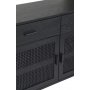 Halsten sideboard - Eikfinr/svart