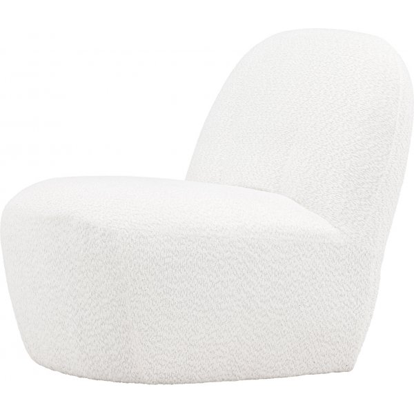 Mahla lenestol - Hvit boucl