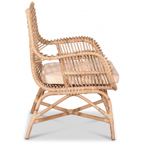 Tibble lenestol - Natur + Tekstilpleie for m�bler