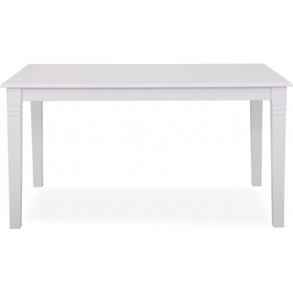 Nidingen spisebord, 140 cm - Hvit + Flekkfjerner for mbler