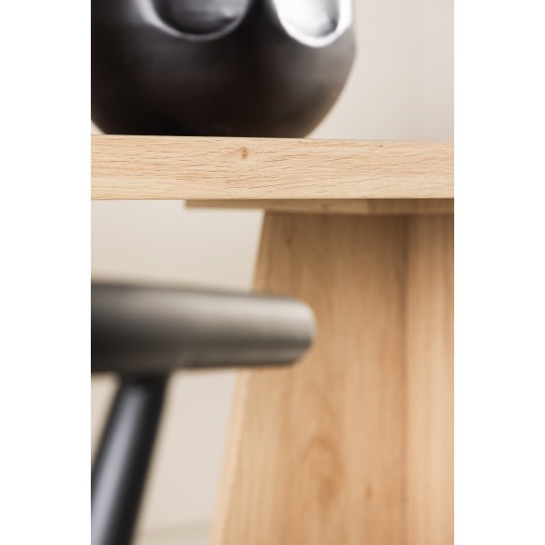 Bootcut spisebord 230 x 115 cm - Whitewash Bootcut spisebord 230 x 115 cm - Whitewash