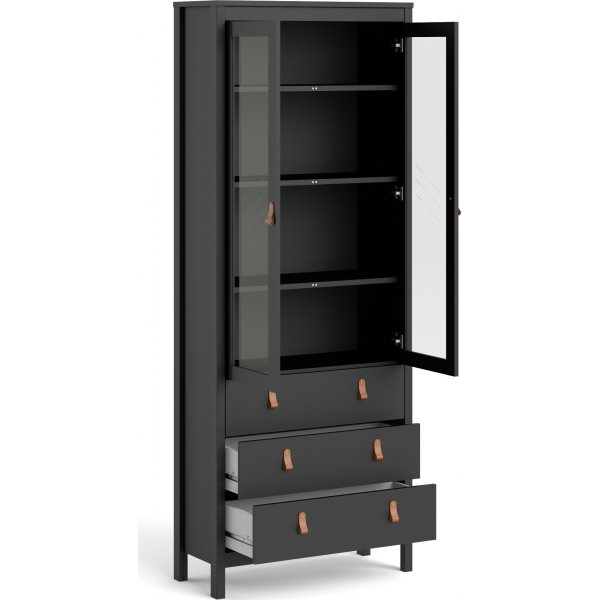 Madrid vitrineskap - Sort Madrid vitrineskap - Sort