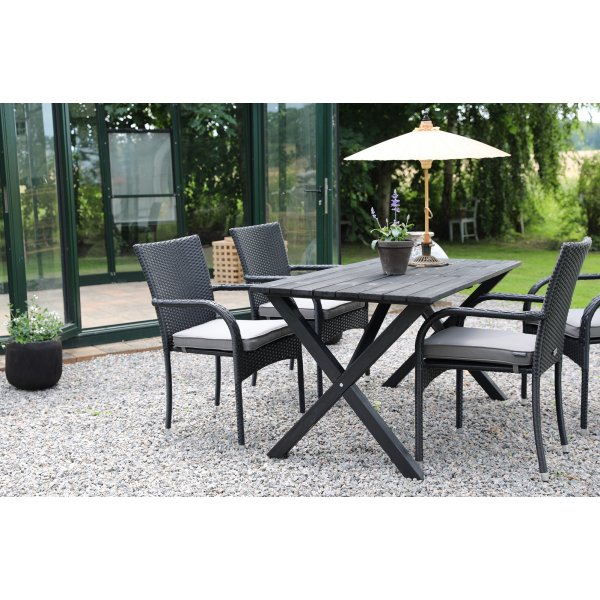 Spisebord Scottsdale 150 cm - Svart Spisebord Scottsdale 150 cm - Svart