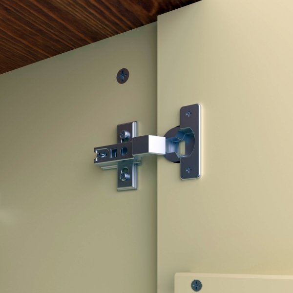 Richmond garderobeskap med 3 d�rer - Brun/kremhvit