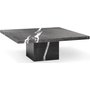 Pegani salongbord i marmor - 120x120 cm