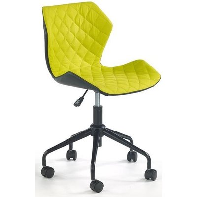 Albana skrivebordsstol - Svart/grønn