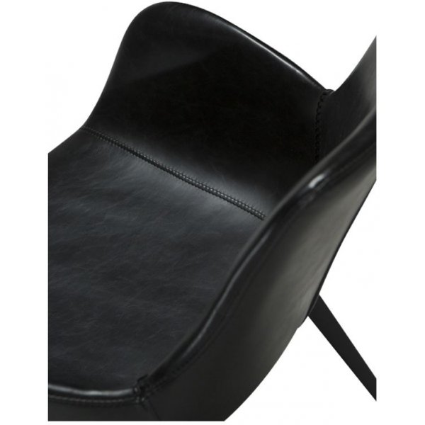 Hype lenestol - Vintage svart