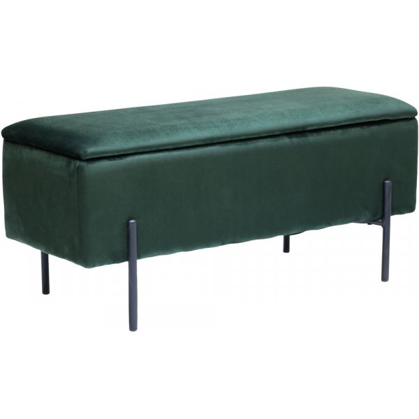 Watford-benk med lagring - grnn