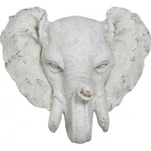 Trädgårdskonst Staty elefant (vägghängd) - H60 cm Trädgårdskonst Staty elefant (vägghängd) - H60 cm