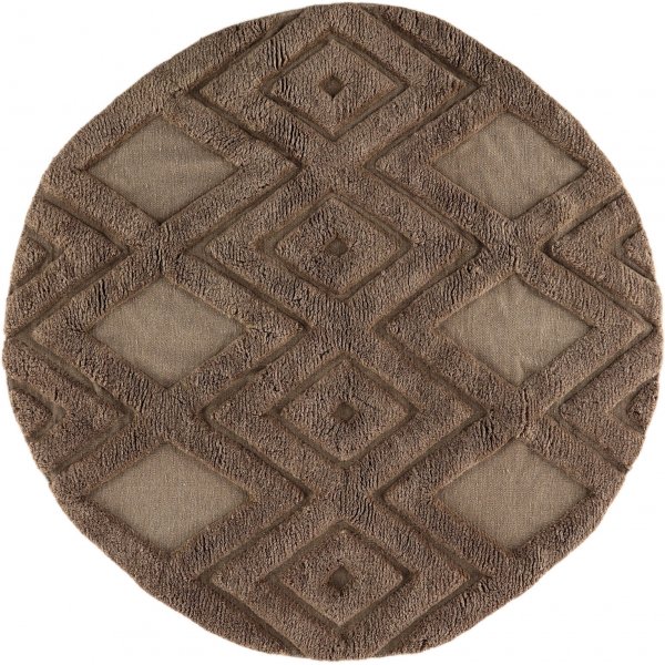 Dahlia ullteppe - Mørkebrunt Dahlia ullteppe - Mørkebrunt