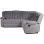 Madrid hjrnesofa (recliner) - Gr (Stoff)