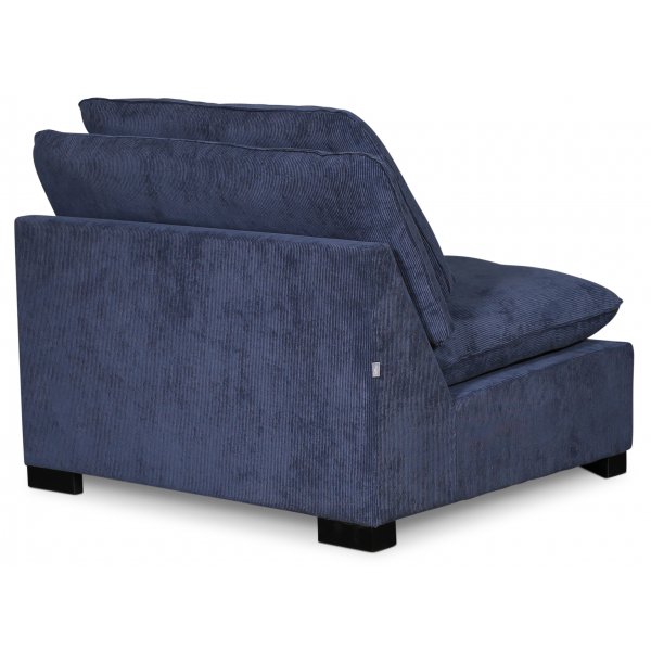 Lenestol Gabby XL - Denimblå kordfløyel Lenestol Gabby XL - Denimblå kordfløyel