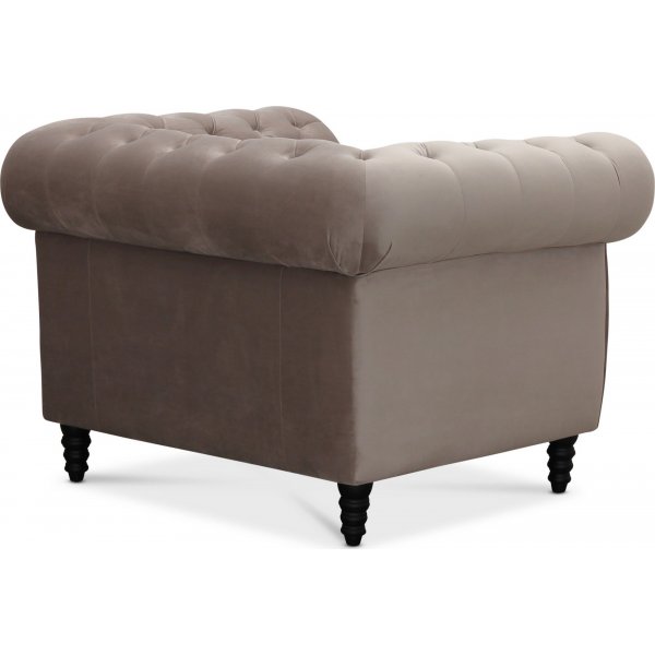 Chesterfield Cambridge Lenestol - Sand fløyel Chesterfield Cambridge Lenestol - Sand fløyel