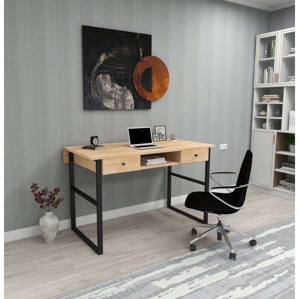 Allan skrivebord - Furu