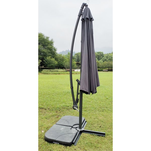 Sunny parasoll 300cm - Antracit