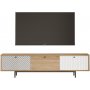 Crea TV-benk - Eik