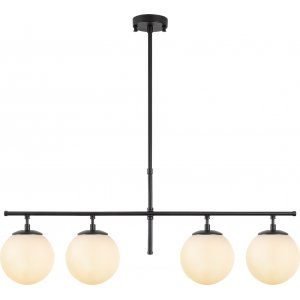 Rosenrd taklampe 10775 - Sort/hvit