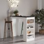 Style barbord - Hvit/svart Style barbord - Hvit/svart