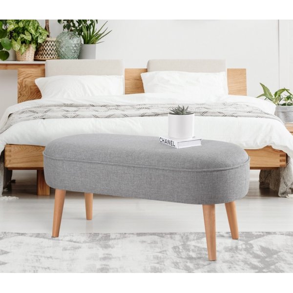 Lednok puff - Grå Lednok puff - Grå