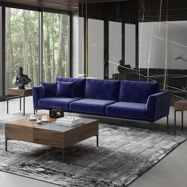 Jade 4-seters sofa - Bl