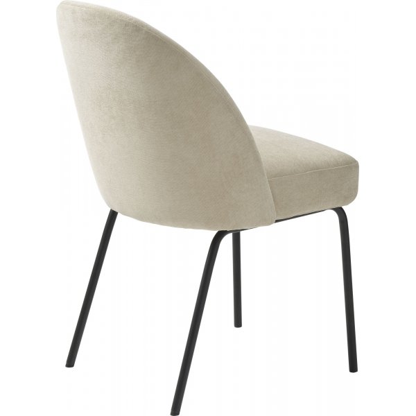 Sirkusstol i sandfarget chenille Sirkusstol i sandfarget chenille