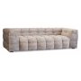 Fjlebro 3-seters sofa - Beige flyel