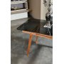 Palace spisebord 160 cm - Eik/glass