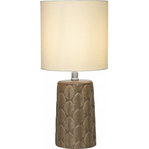 Bodil bordlampe - Brun/beige