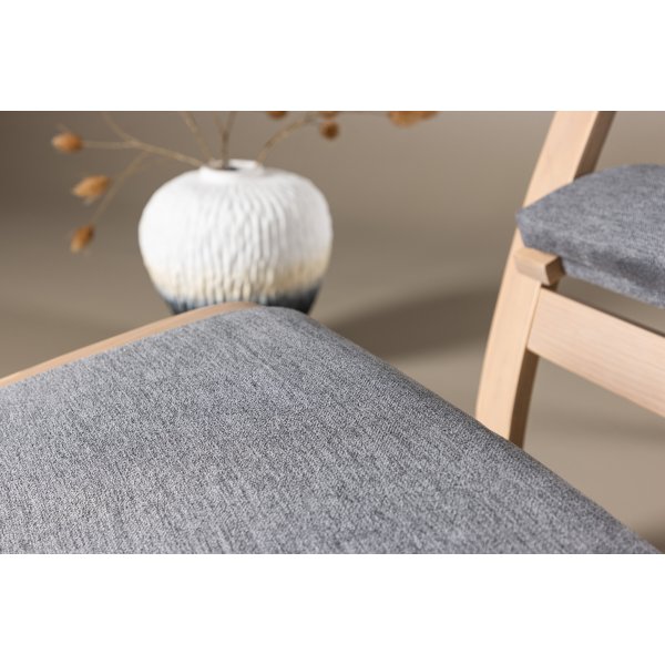 Grötö lenestol - Mørk grå/hvitvask Grötö lenestol - Mørk grå/hvitvask