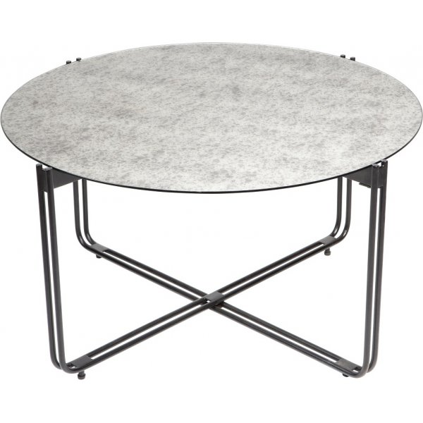 Lori Sofabord ?82 cm - Antikfrgad speilglass + Flekkfjerner for mbler