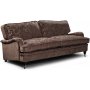 Howard Sir William 3-seter sofa (Dun) - Mobus Chocolate Floral