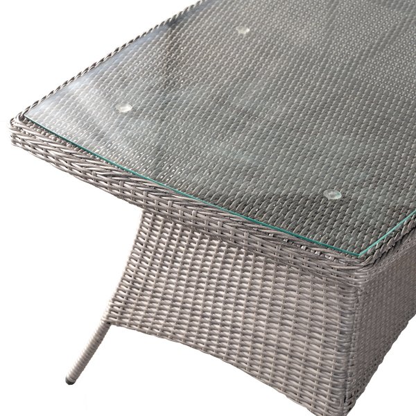 Penssylvania utemøbelgruppe høy rygg med recliner (3+1+1) - Grå kunstrotting Penssylvania utemøbelgruppe høy rygg med recliner (3+1+1) - Grå kunstrotting