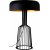 Fellini bordlampe - Svart/gull