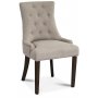 New England spisegruppe inkludert 6 stk Tuva spisetoler i beige stoff