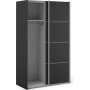 Verona smal garderobe - Sort