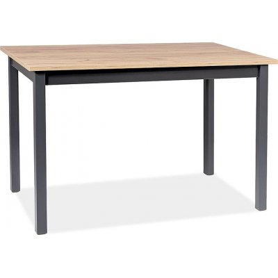 Horacy spisebord, 125-170 cm - Artisan eik/svart