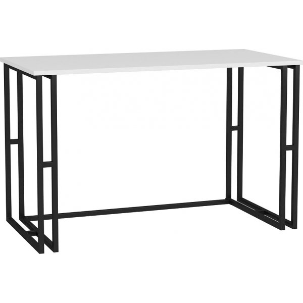 Kane skrivebord 120 x 60 cm - Sort/hvit Kane skrivebord 120 x 60 cm - Sort/hvit