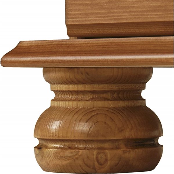 Richmond garderobeskap med 2 drer - Brun