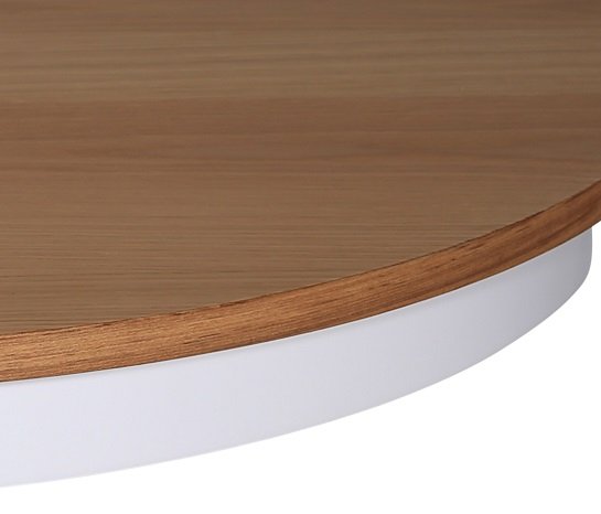 Fitchburg spisebord 106-141 cm - Hvit / Oljet Eik Fitchburg spisebord 106-141 cm - Hvit / Oljet Eik