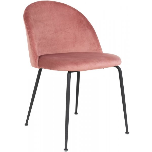 Spisestol i Genve - rosa/svart