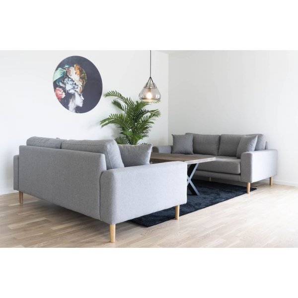 Lido 2,5-seters sofa - Lys gr