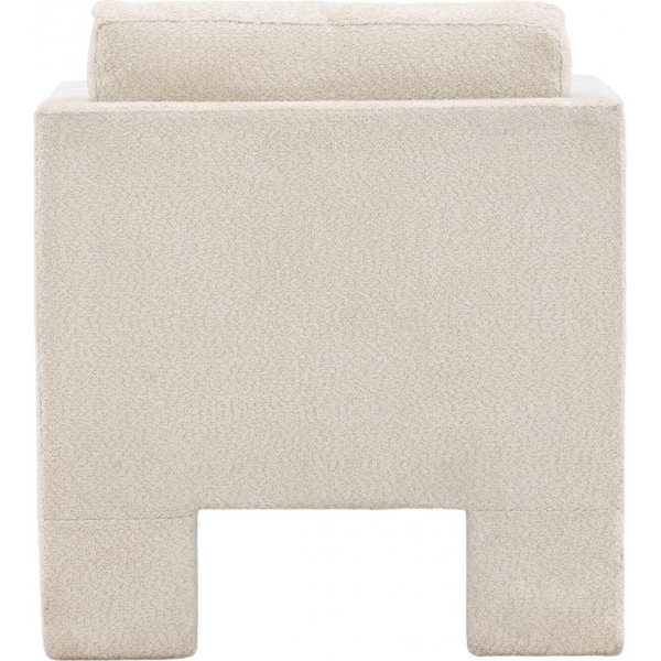 Ragusa lenestol - Hvit bouclé Ragusa lenestol - Hvit bouclé