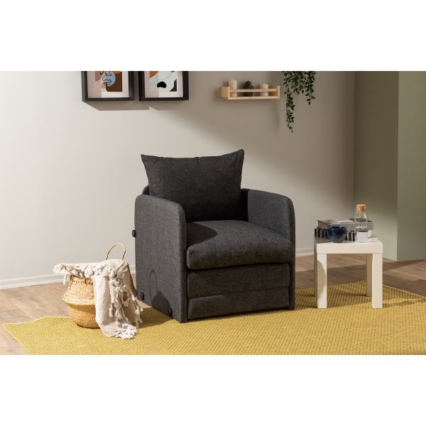 Saga sovesofa - Mørkegrå Saga sovesofa - Mørkegrå