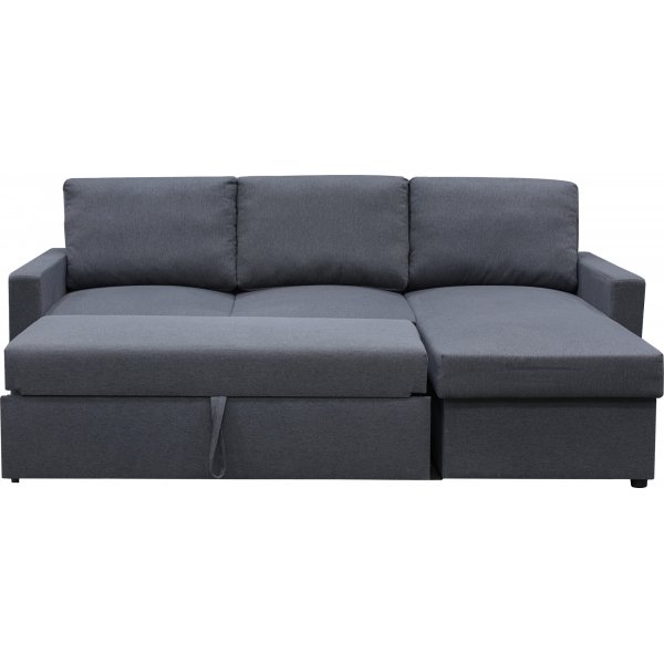 Dream divansofa med sengefunksjon og oppbevaring - Mørk grå Dream divansofa med sengefunksjon og oppbevaring - Mørk grå