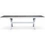 Bologna spisebord 200-240 cm - Hvit / Gr (Aintwood)