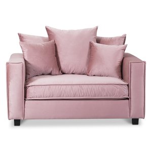 Brandy Lounge lenestol - 1,5-seters sofa (dusty pink)