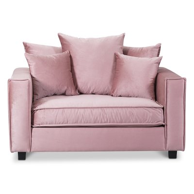 Brandy Lounge lenestol - 1,5-seters sofa (dusty pink)
