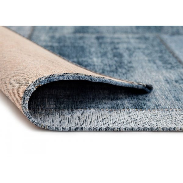 Patchwork-teppe Stracciatella - Jeans/Bl