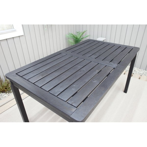 Europe spisebord 135 cm - Sort + Tekstilrens for mbler